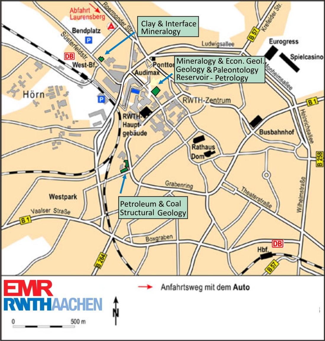 contact EMR map